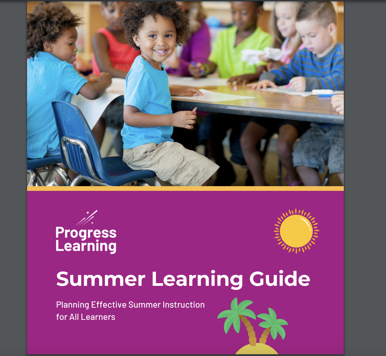 Progress Learning’s Summer Learning Guide: Free eBook Download