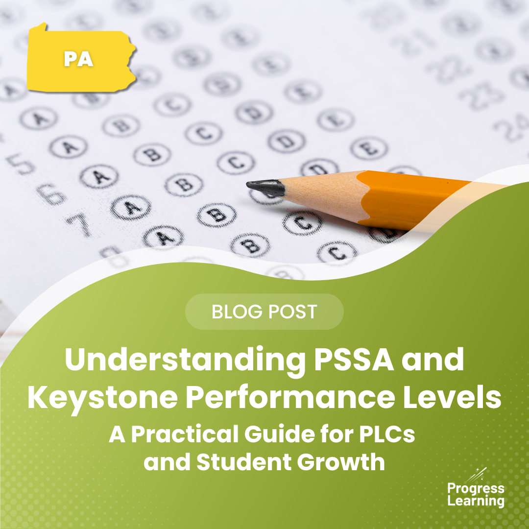 Featured Image for Understanding PSSA/Keystone Performance Levels + Free PLC Data Analysis Template